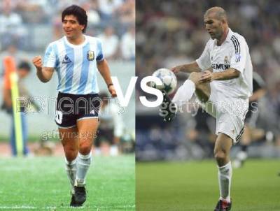 marodona vs zizou